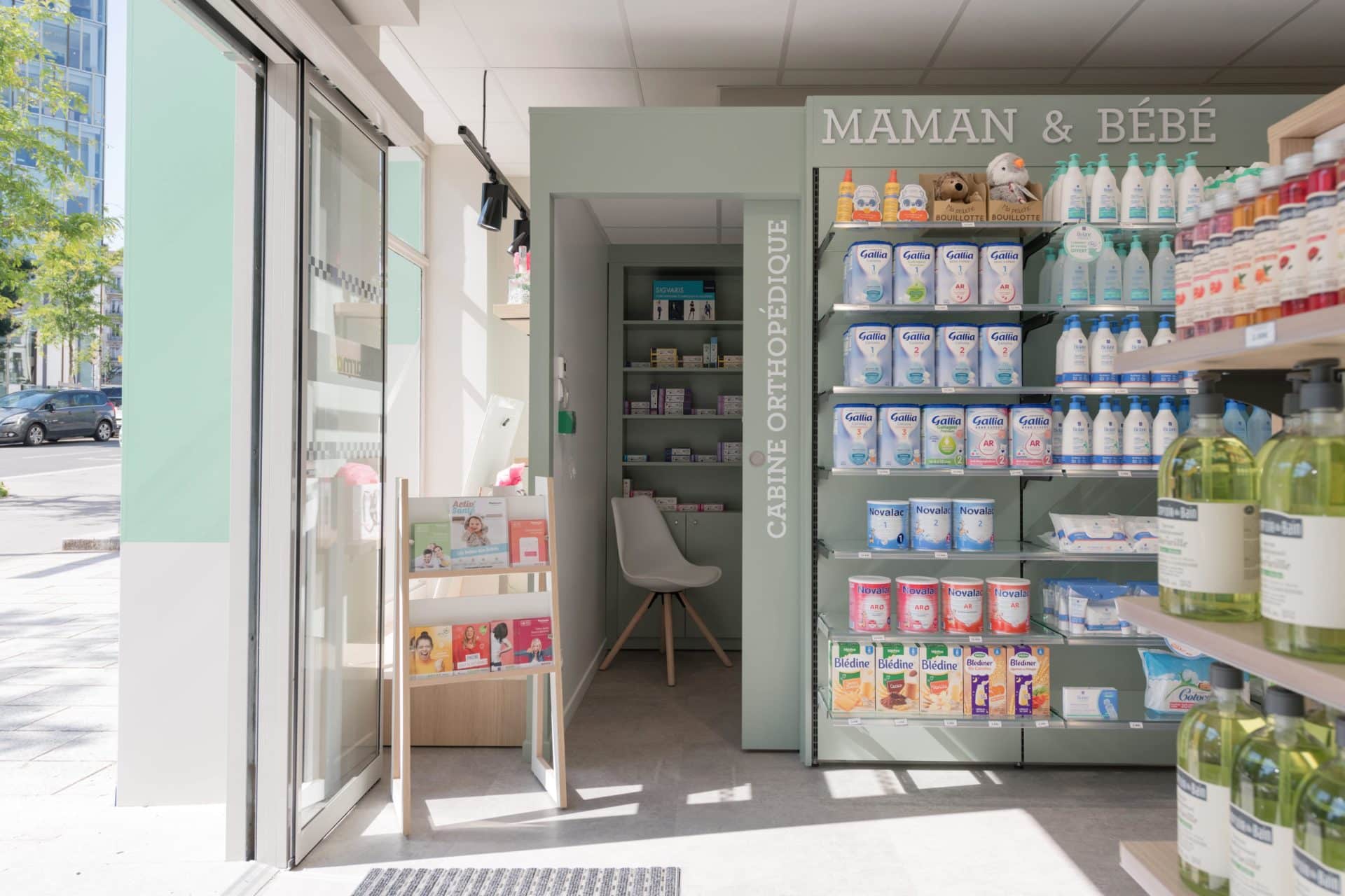 Cabine ortho pharmacie - Aide pour rénover sa pharmacie AURA