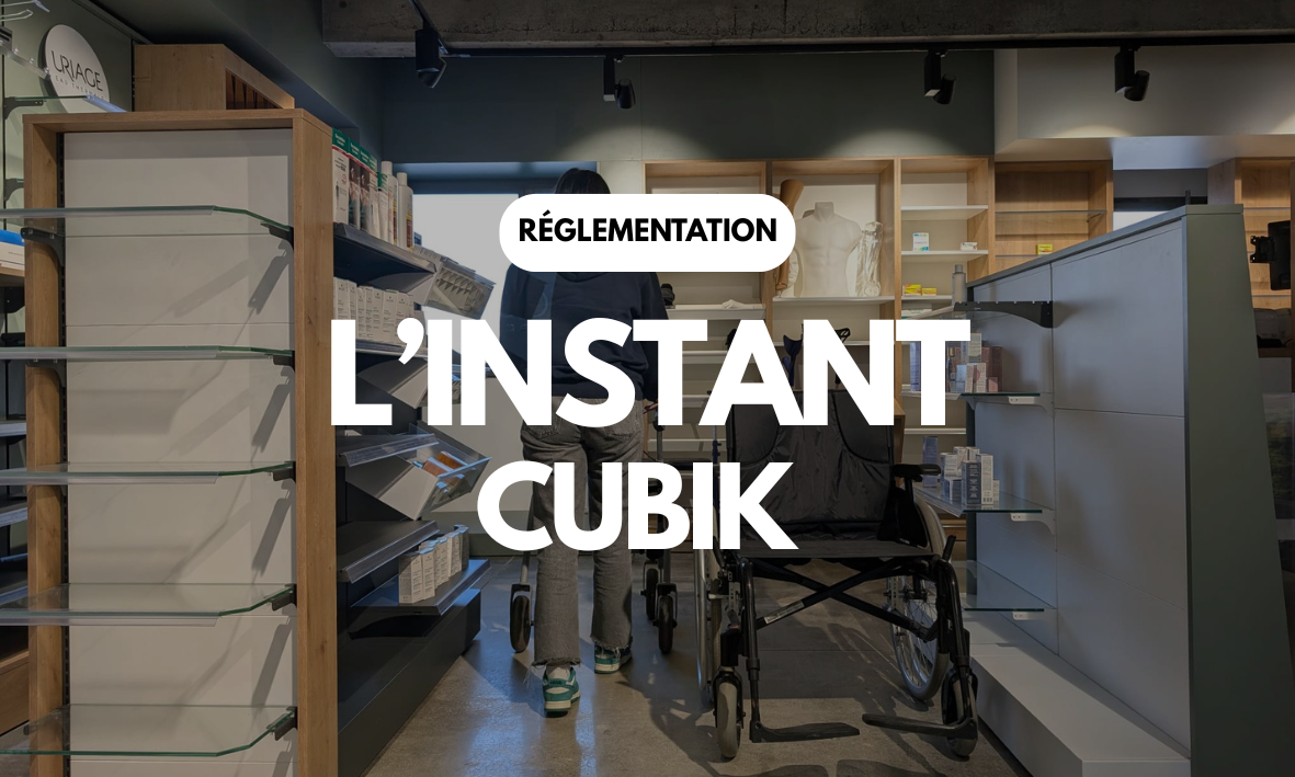 Instant Cubik - Reglementation - accessibilité PMR